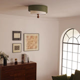 Vera River Fabric Ceiling Light, detail view 13