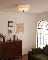 Vera River Fabric Ceiling Light, detail view 15