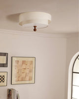 Vera River Fabric Ceiling Light, detail view 16