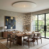 Eden Ridge Glass Chandelier, detail view 5