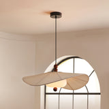 Clara Mist Glass Pendant Light, detail view 2