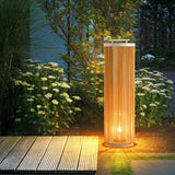 Ember Frost Rattan Outdoor Light, detail view 2