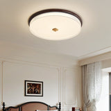 Evara Meadow Wood Ceiling Light, detail view 2