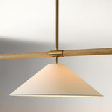 Alden Loft Wood Chandelier, detail view 10