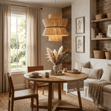 Pella Cove Linen Pendant Light, detail view 2
