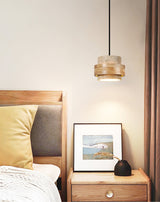 Vian Grove Travertine Pendant Light, detail view 3