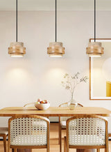 Vian Grove Travertine Pendant Light, detail view 5