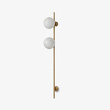 Tarin Oak Alabaster Wall Light