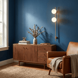 Tarin Oak Alabaster Wall Light, detail view 6