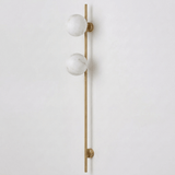 Tarin Oak Alabaster Wall Light, detail view 12