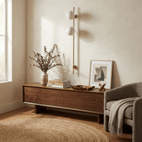 Tarin Oak Alabaster Wall Light, detail view 3