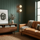 Tarin Oak Alabaster Wall Light, detail view 4