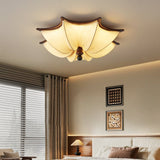 Amara Arc Fabric Ceiling Light, detail view 2