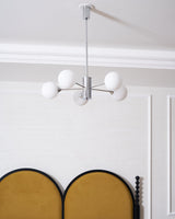 Corin Vale Glass Chandelier, detail view 7