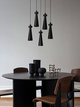 Elora Flint Wood Pendant Light, detail view 16