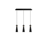Elora Flint Wood Pendant Light, detail view 26