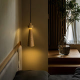 Elora Flint Wood Pendant Light, detail view 17