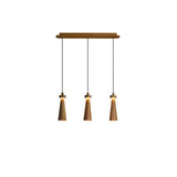 Elora Flint Wood Pendant Light, detail view 33