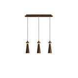 Elora Flint Wood Pendant Light, detail view 34