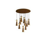 Elora Flint Wood Pendant Light, detail view 37