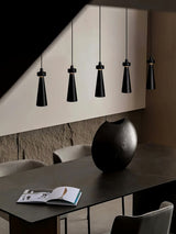 Elora Flint Wood Pendant Light, detail view 13