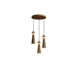 Elora Flint Wood Pendant Light, detail view 35