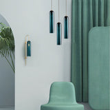 Evara Mist Glass Pendant Light, detail view 8
