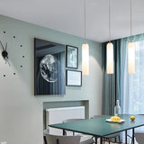 Evara Mist Glass Pendant Light, detail view 3