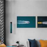 Evara Mist Glass Pendant Light, detail view 33
