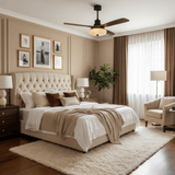 Jora Meadow Wood Ceiling Fan, detail view 12