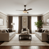 Jora Meadow Wood Ceiling Fan, detail view 7