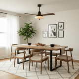 Jora Meadow Wood Ceiling Fan, detail view 8