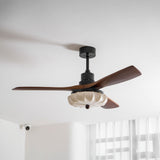 Jora Meadow Wood Ceiling Fan, detail view 15