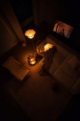 Kaia Sol Resin Floor Lamp, detail view 7