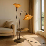 Kaia Sol Resin Floor Lamp, detail view 2