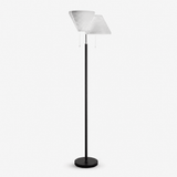 Nora Loft Leather Floor Lamp