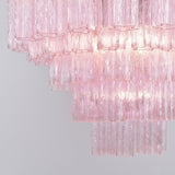 Sable Winter Glass Chandelier, detail view 7