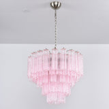 Sable Winter Glass Chandelier, detail view 4
