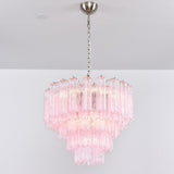Sable Winter Glass Chandelier, detail view 5