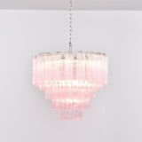 Sable Winter Glass Chandelier, detail view 13