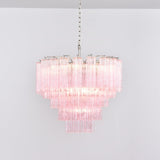 Sable Winter Glass Chandelier, detail view 3