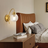 Tarin Orbit Glass Wall Light, detail view 4