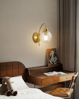Tarin Orbit Glass Wall Light, detail view 10