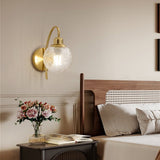 Tarin Orbit Glass Wall Light, detail view 3
