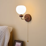 Vale Vista Glass Wall Light, detail view 4