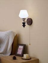 Vale Vista Glass Wall Light, detail view 9