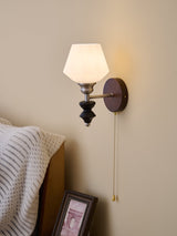 Vale Vista Glass Wall Light, detail view 13