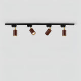 Oriel Noir Aluminum Ceiling Light, detail view 3