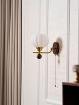 Celine Arc Glass Wall Light, detail view 37