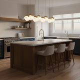 Kaia Stone Alabaster Pendant Light, detail view 7